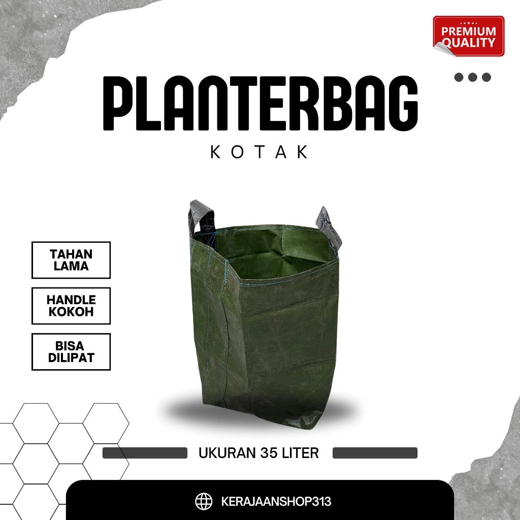 Planter bag 35 liter hijau