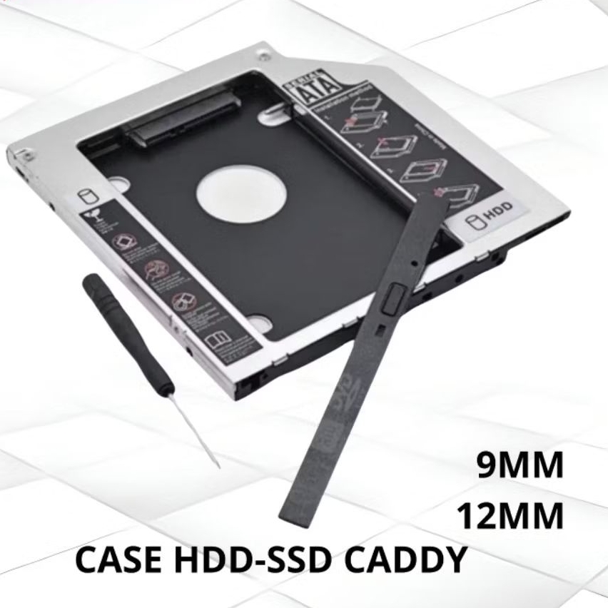 Caddy HDD/SSD Tambahan Slot SSD Pada Laptop