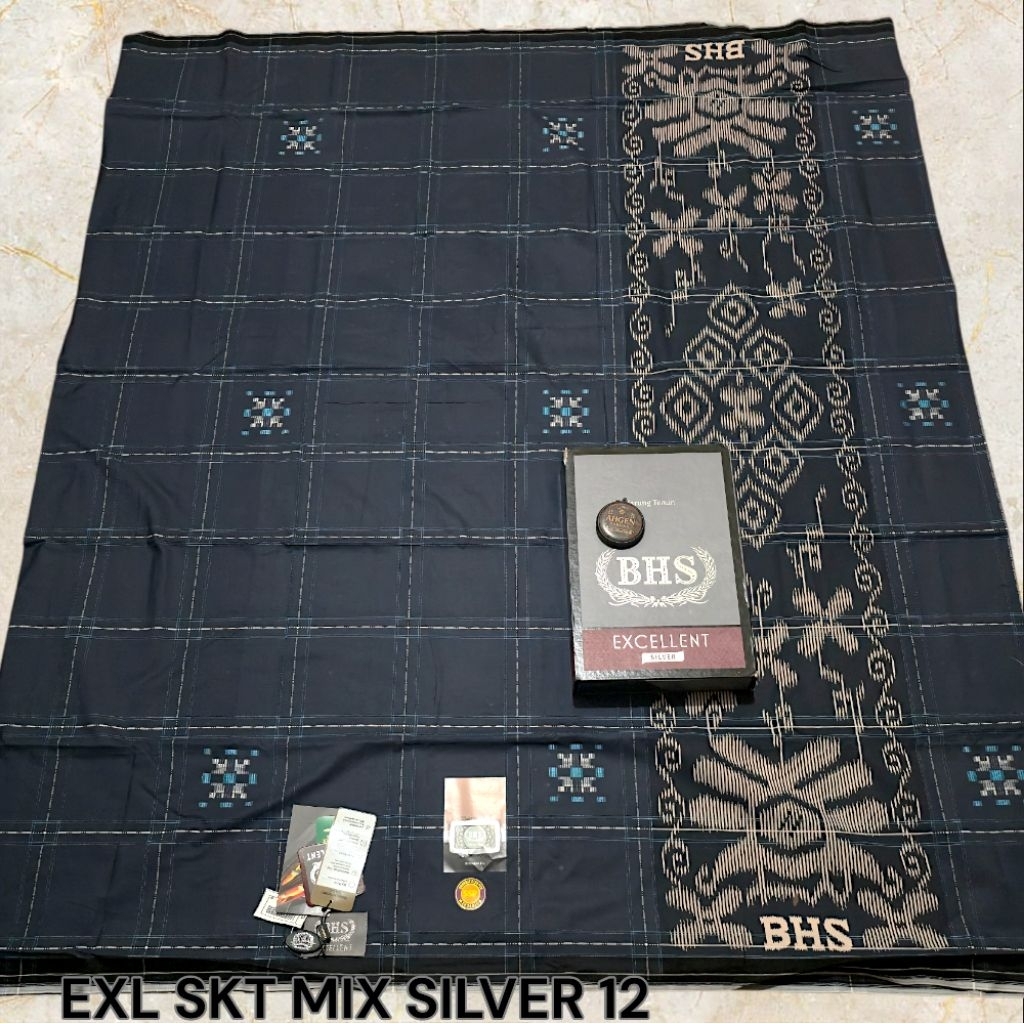 Sarung BHS Excellent Silver (SKA, SMB, SGK, SKT, SSP MIX) BHS songket murah