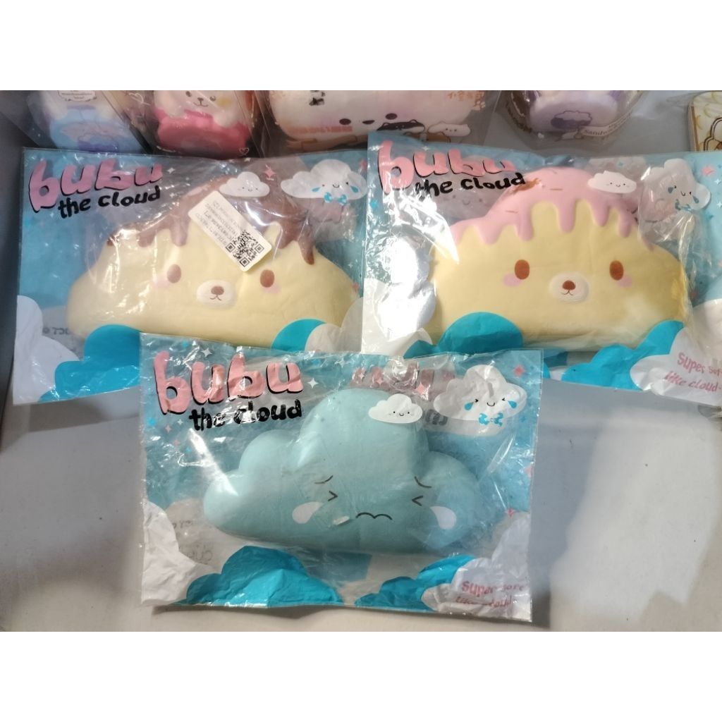 Squishy License Bubu the Cloud by Momo Cuppy