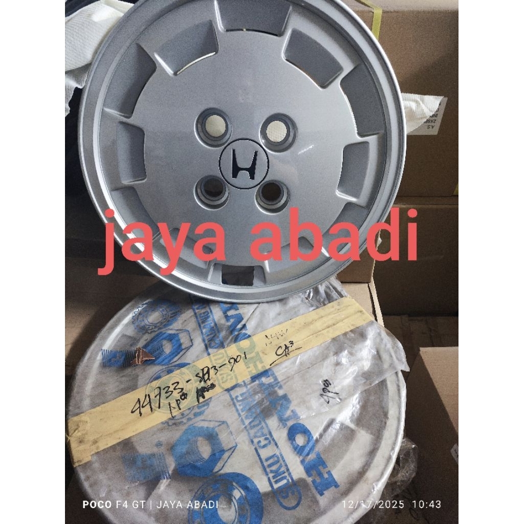 dop velg wheeldop honda civic wonder original NEW