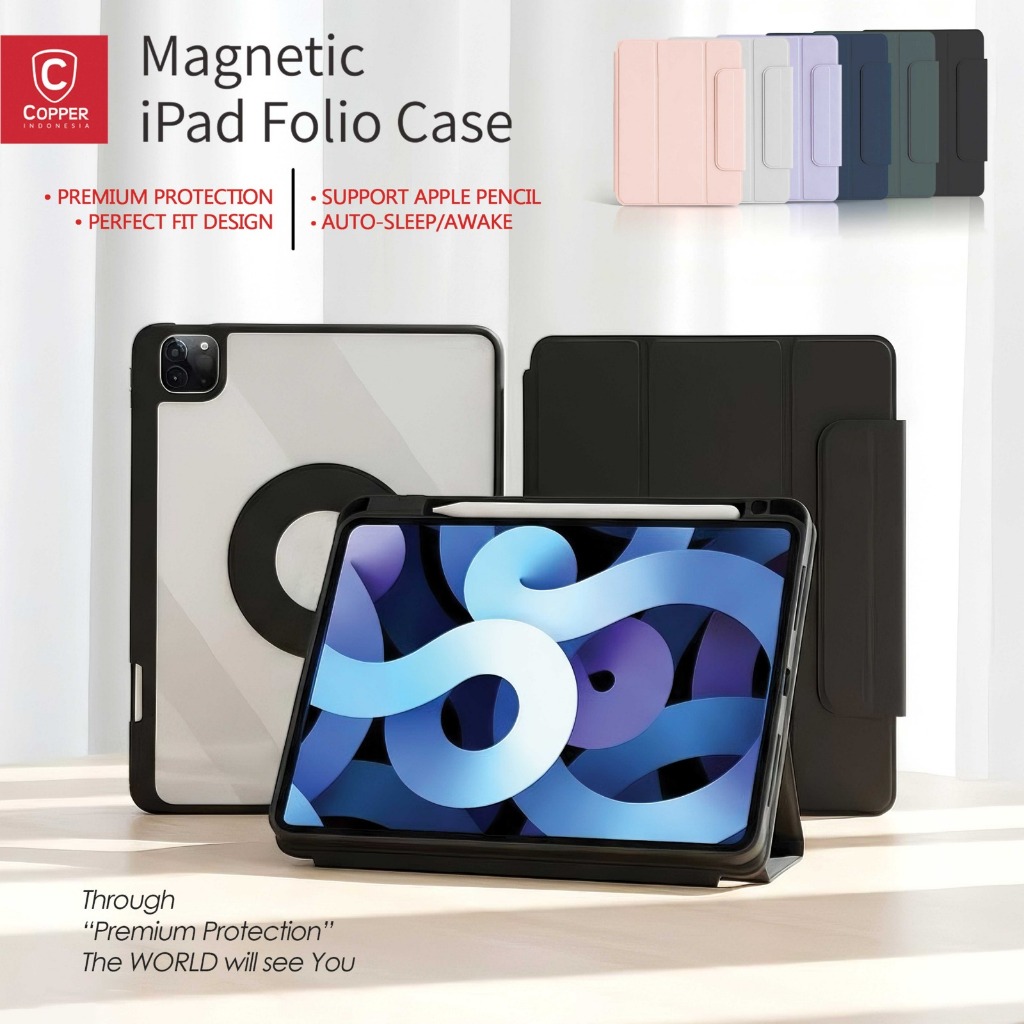 COPPER Magnetic Case | Magnetic Slim Casing - iPad Gen 11 (2025) / 11"