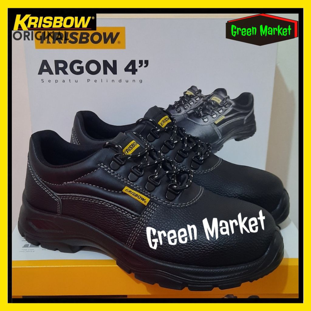 Sepatu Safety Krisbow ARGON 4" || Safety Shoes Krisbow ARGON 4" || Sepatu Safety Krisbow ARGON Pengg