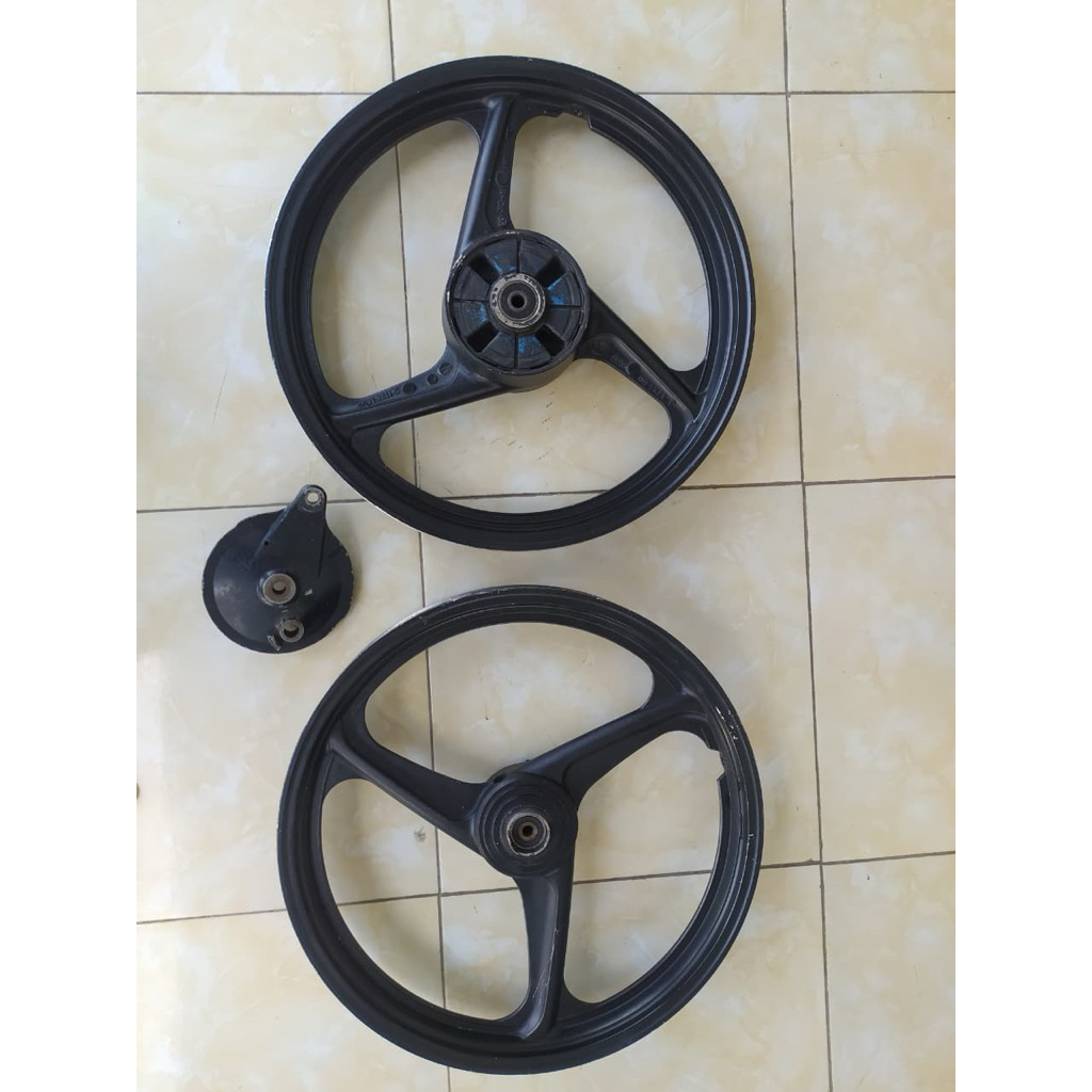Velg enkei original lepasan yamaha fizr fullset tutup kampas