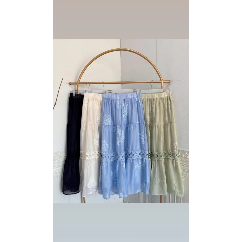 ROK PREMIUM ORGANZA MIX BORDIR