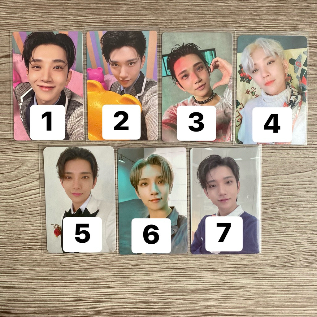 [REPRICE] SEVENTEEN JOSHUA PHOTOCARD OFFICIAL svt pc scoups choi seungcheol kkuma cimumu cheol its t