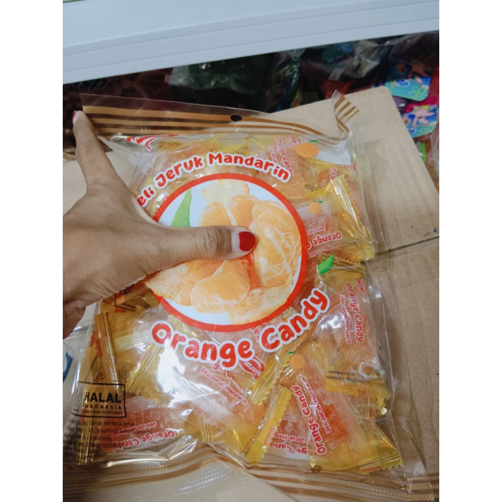 Permen jeruk/Permen Jelly