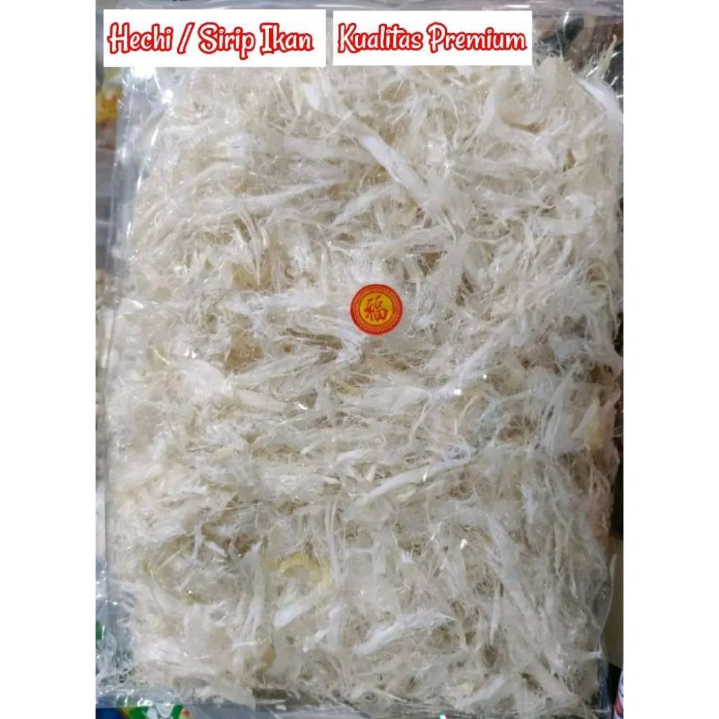 He chi (±100gr) Kemejan / Mengchi / Meng chi / Sirip Ikan Asli Kalimantan Barat / Sirip Ikan Hiu / H