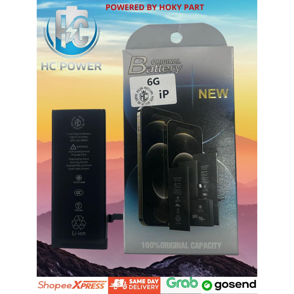 BATERAI IPHONE 6 ORIGINAL