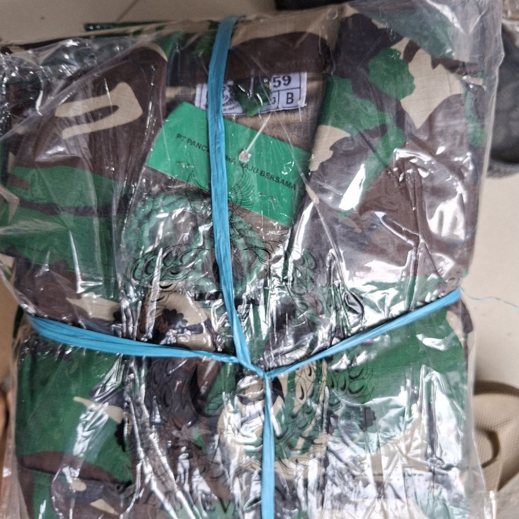 Baju PDL TNI Malvinas Panca Jatah TNI AL
