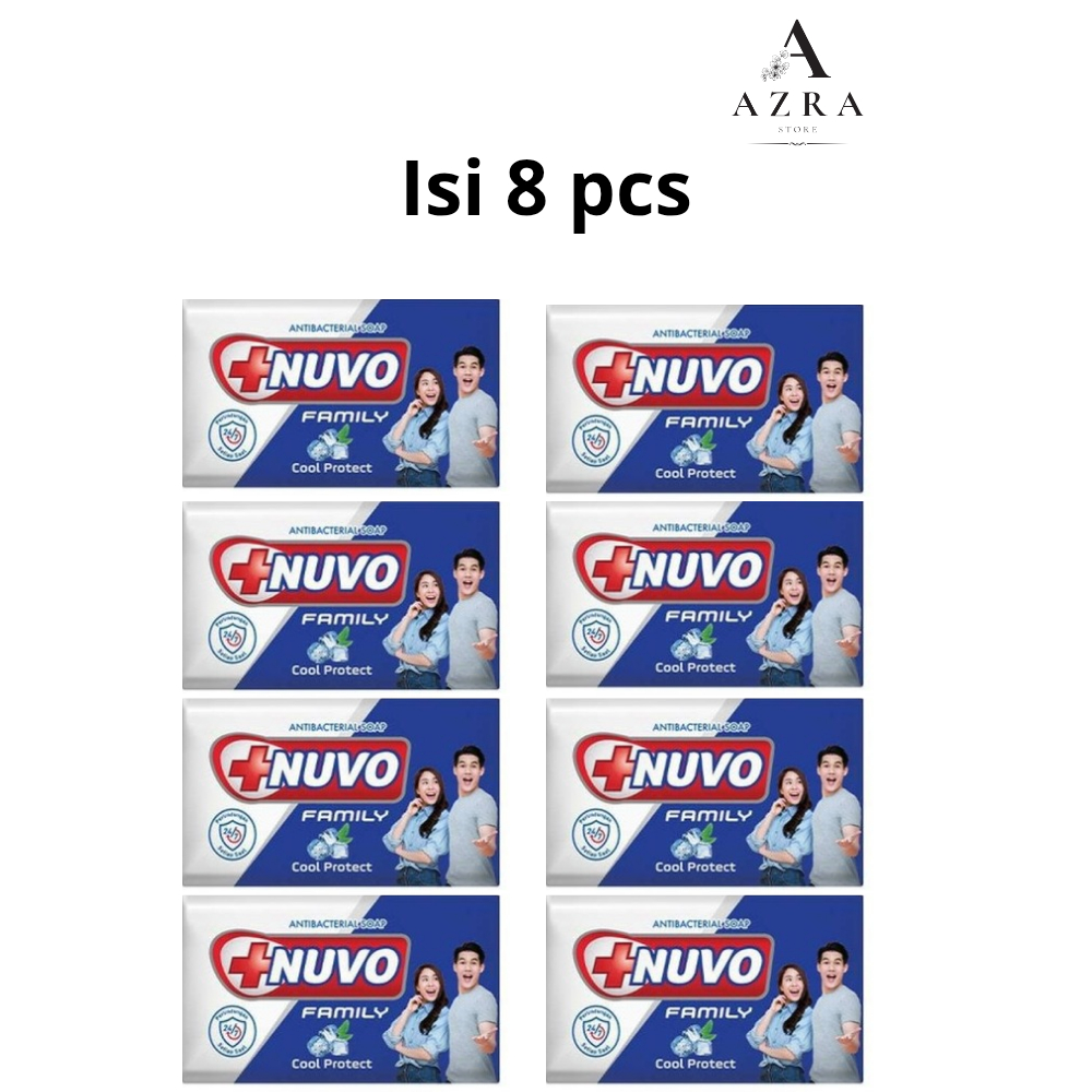 Sabun Nuvo Family Isi 8 Pcs / Sabun Batang Nuvo Family