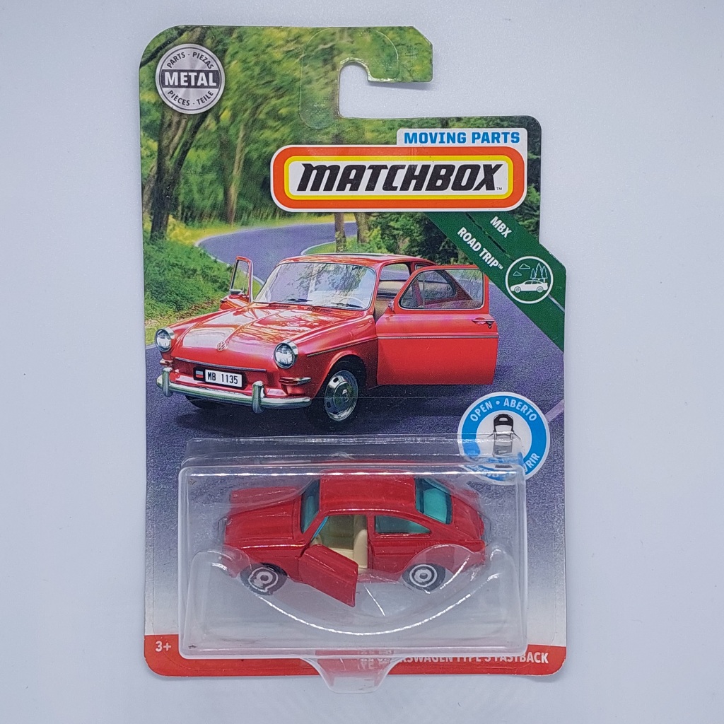 Matchbox 1965 Volkswagen Type 3 Fastback Moving Parts