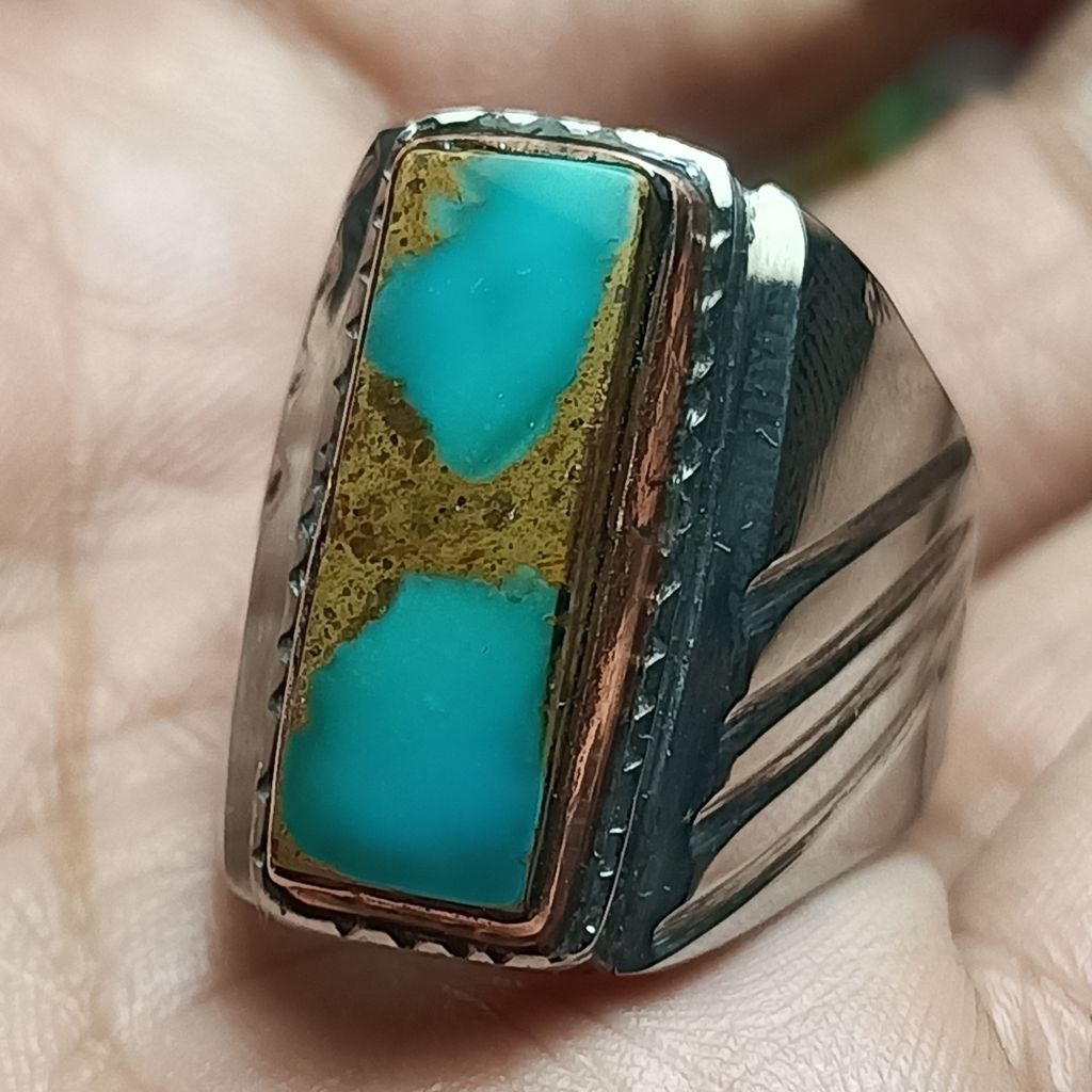 Pirus persia biru tosca gradasi