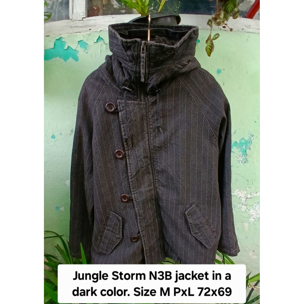 Jungle Storm N3B jacket in a dark color