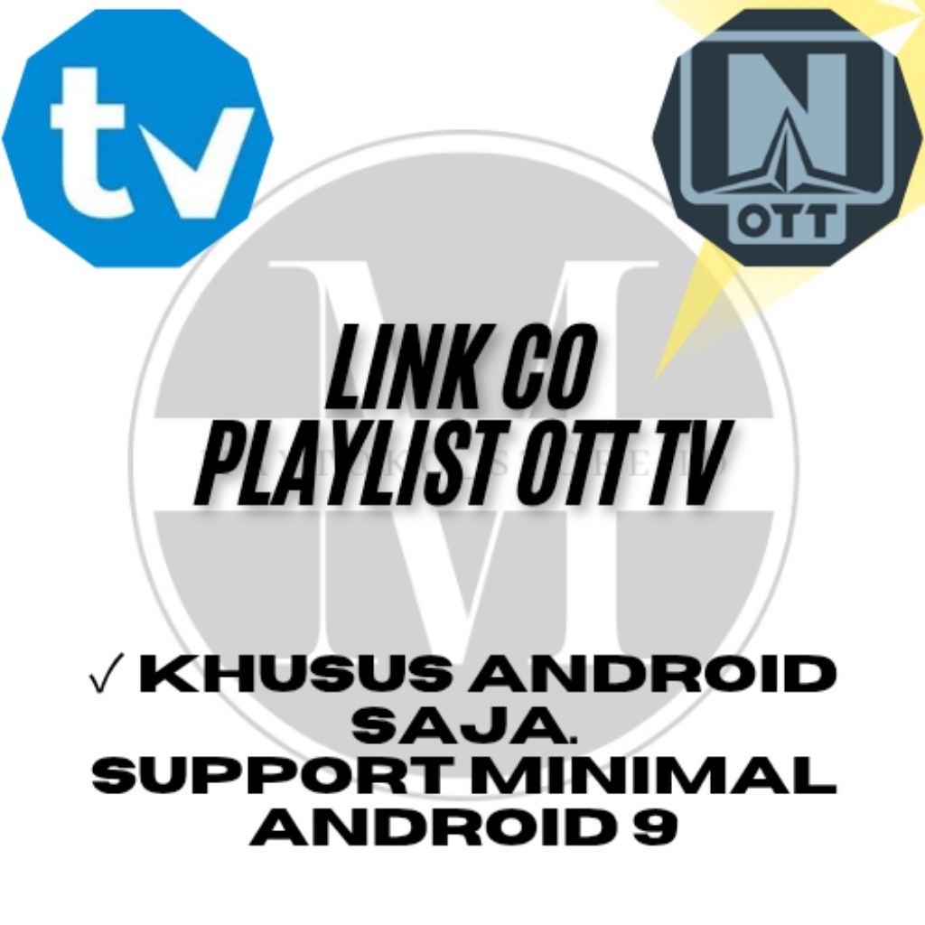 PLAYLIST OTT PREMIUM ANDROID