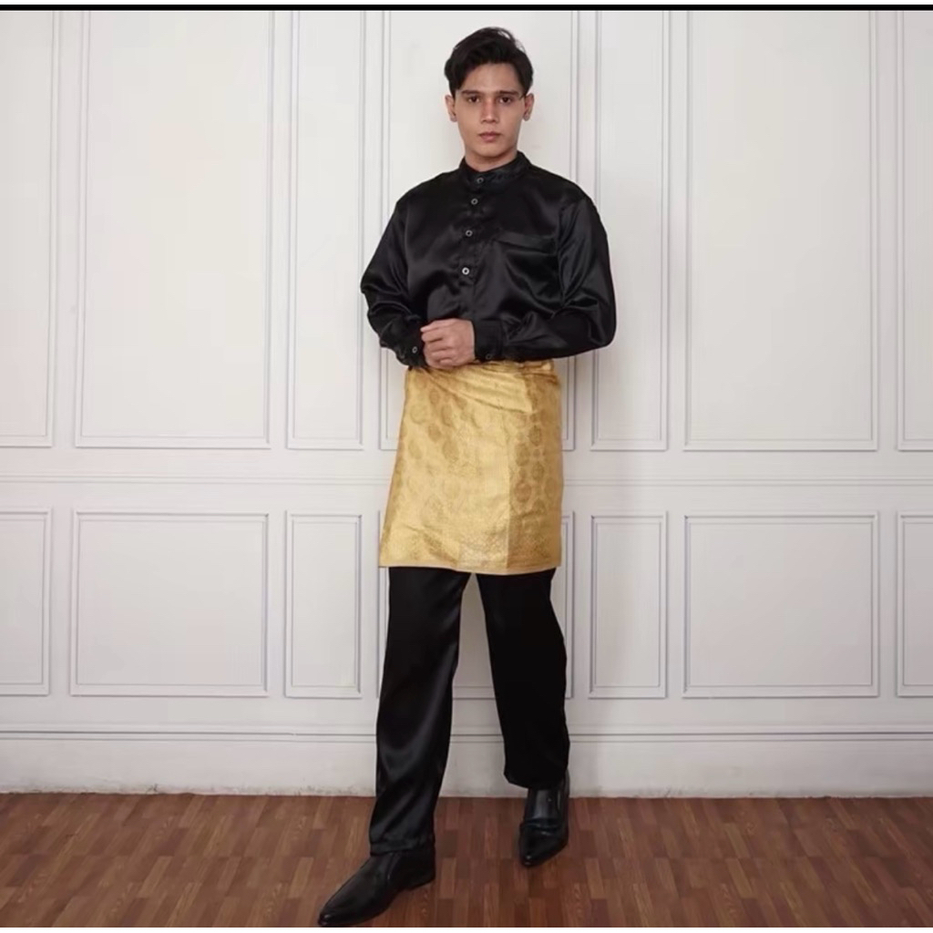 Baju teluk belanga pria melayu setelan pakaian adat malaysia termurahh!!!