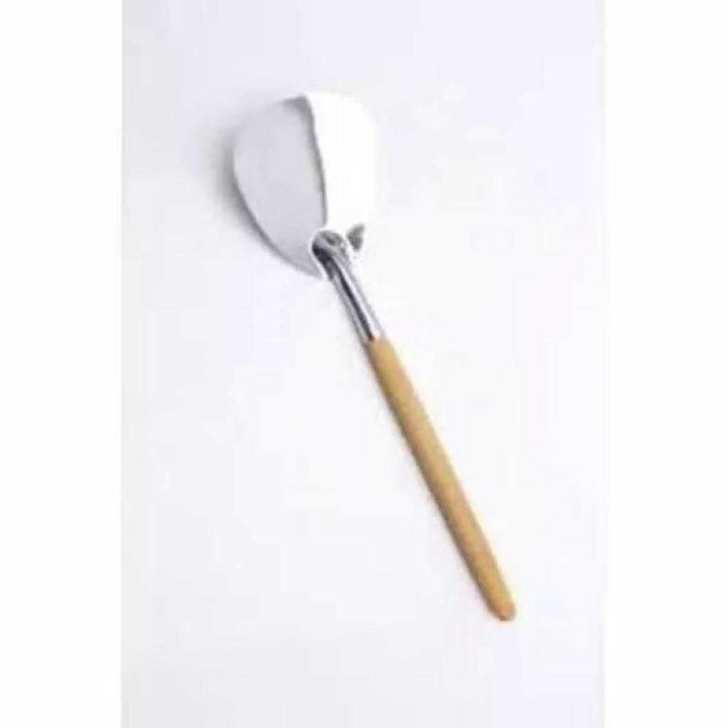 Sodet Stainless Gagang kayu Kecil