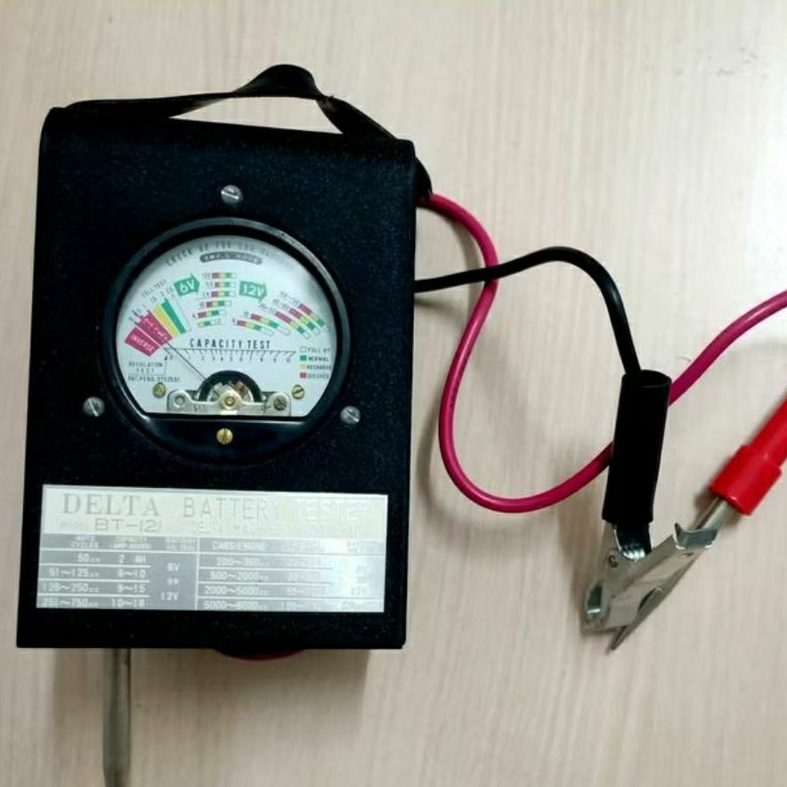 Battery Tester DELTA BT 121A Alat Tes Aki Kapasitas Model BT 121 A untuk Ukur Kapasitas Aki