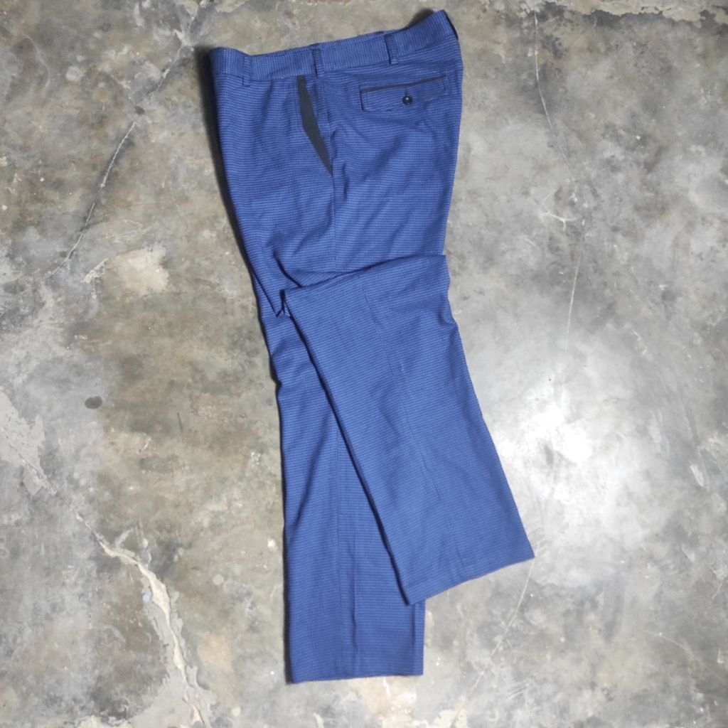 Celana Formal Figaro sport biru celana golf second original (Celana kantor/celana bahan)