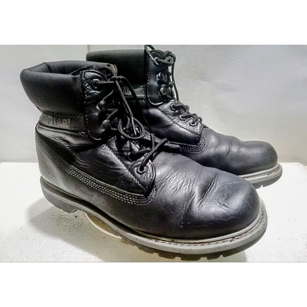 Caterpillar - Sepatu Pria Casual Kulit Import Original