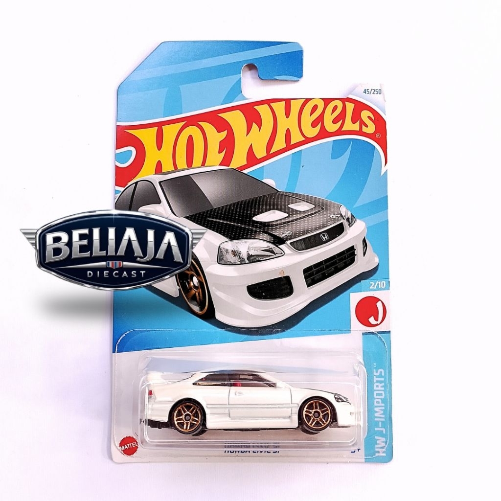 HOT WHEELS HONDA CIVIC SI WHITE HW J IMPORTS