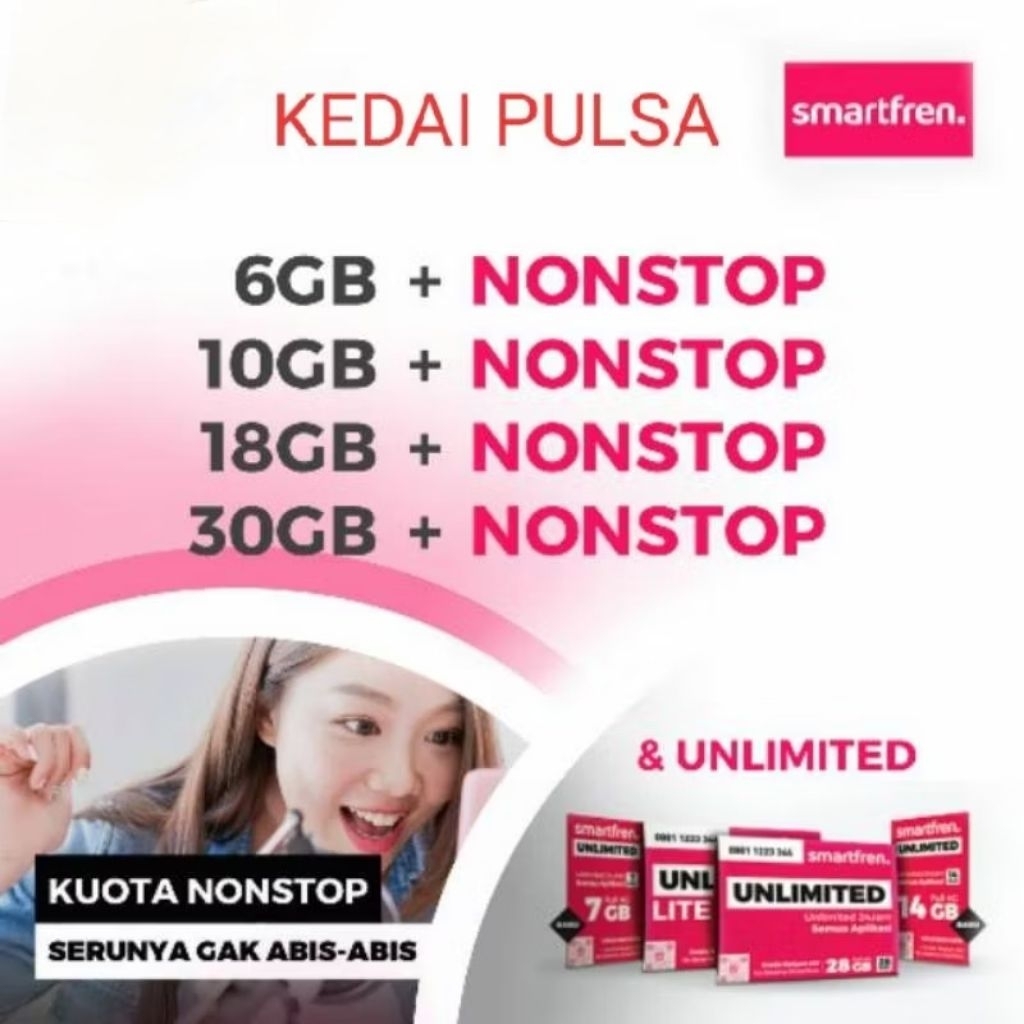 KUOTA SMARTFREN UNLIMITED NONSTOP 28HARI MURAH