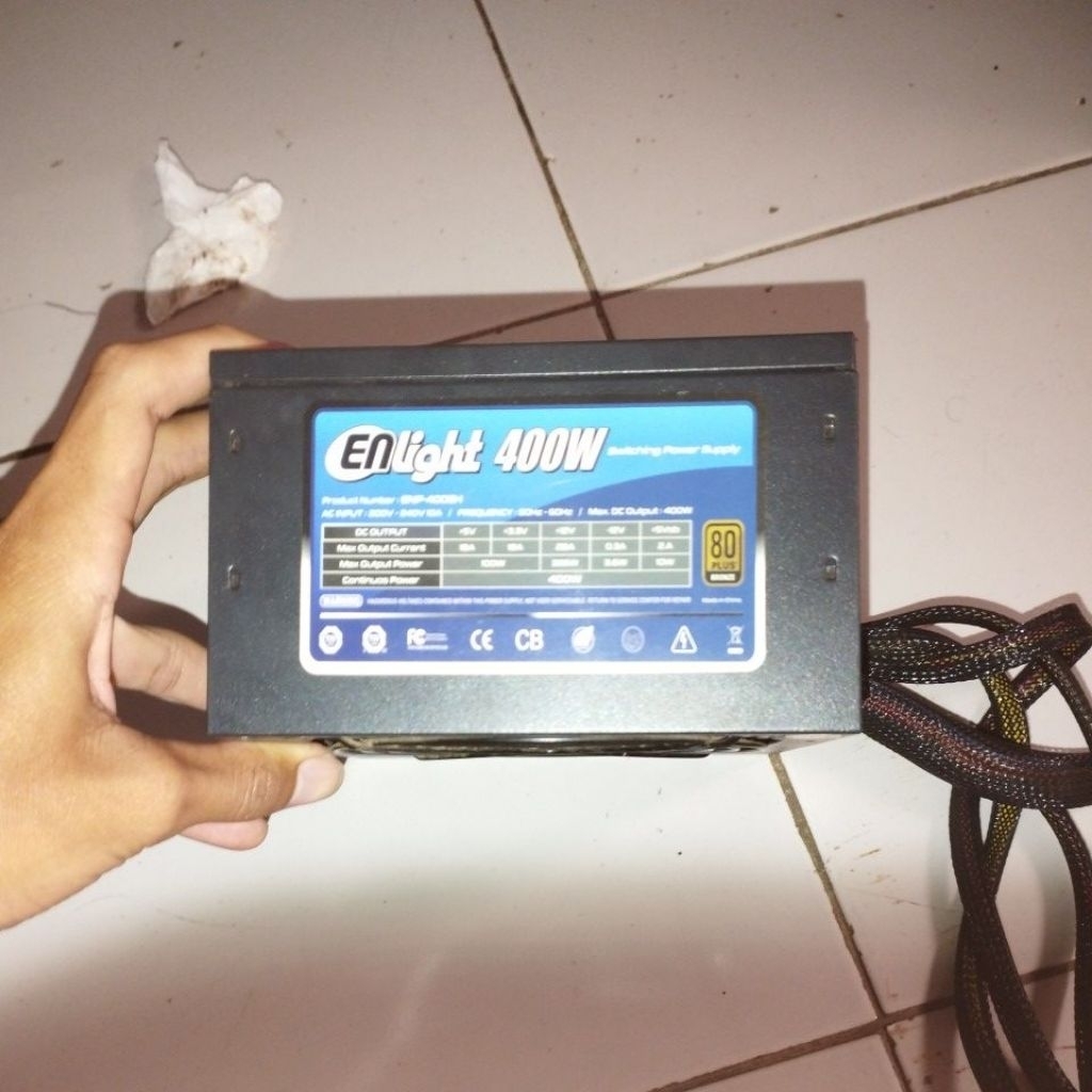PSU ENLIGHT 400W 80+