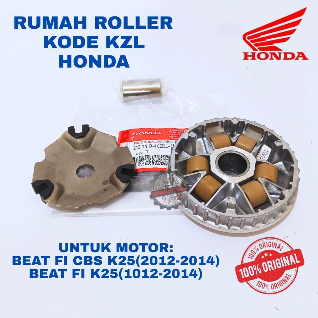 RUMAH ROLLER ASSY  ORIGINAL HONDA KODE KZL BEAT, RUMAH ROLLER ASSY BEAT FI CBS K25(2012-2014), BEAT 