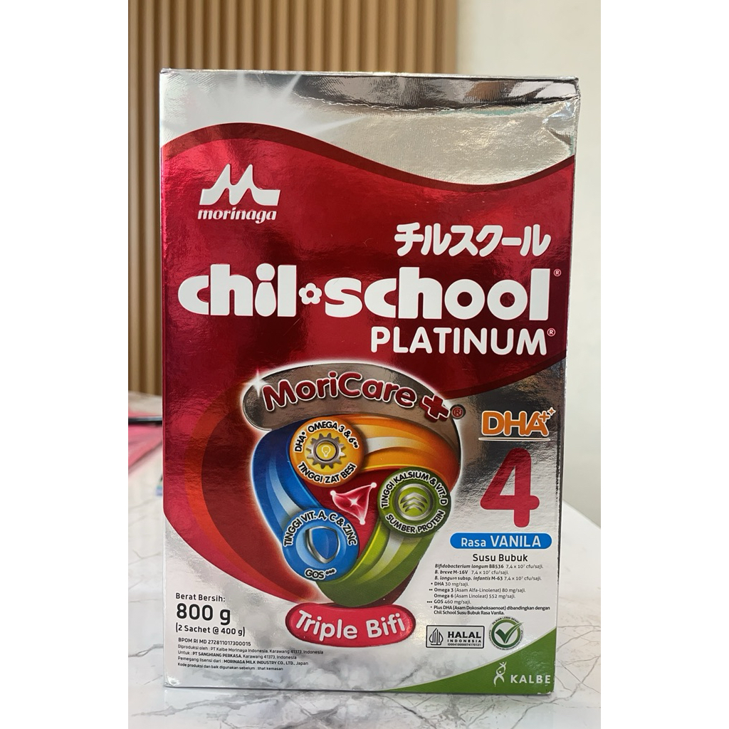 Morinaga Platinum Chil School tahap 4