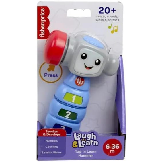Fisher Price Tap N Learn Hammer HXP22