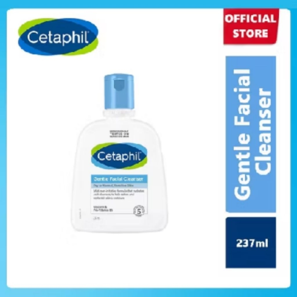 Cetaphil Gentle Skin Cleaner 500ml dengan Niacinamide,Glycerin dan Panthenol Sabun Pembersih Wajah U