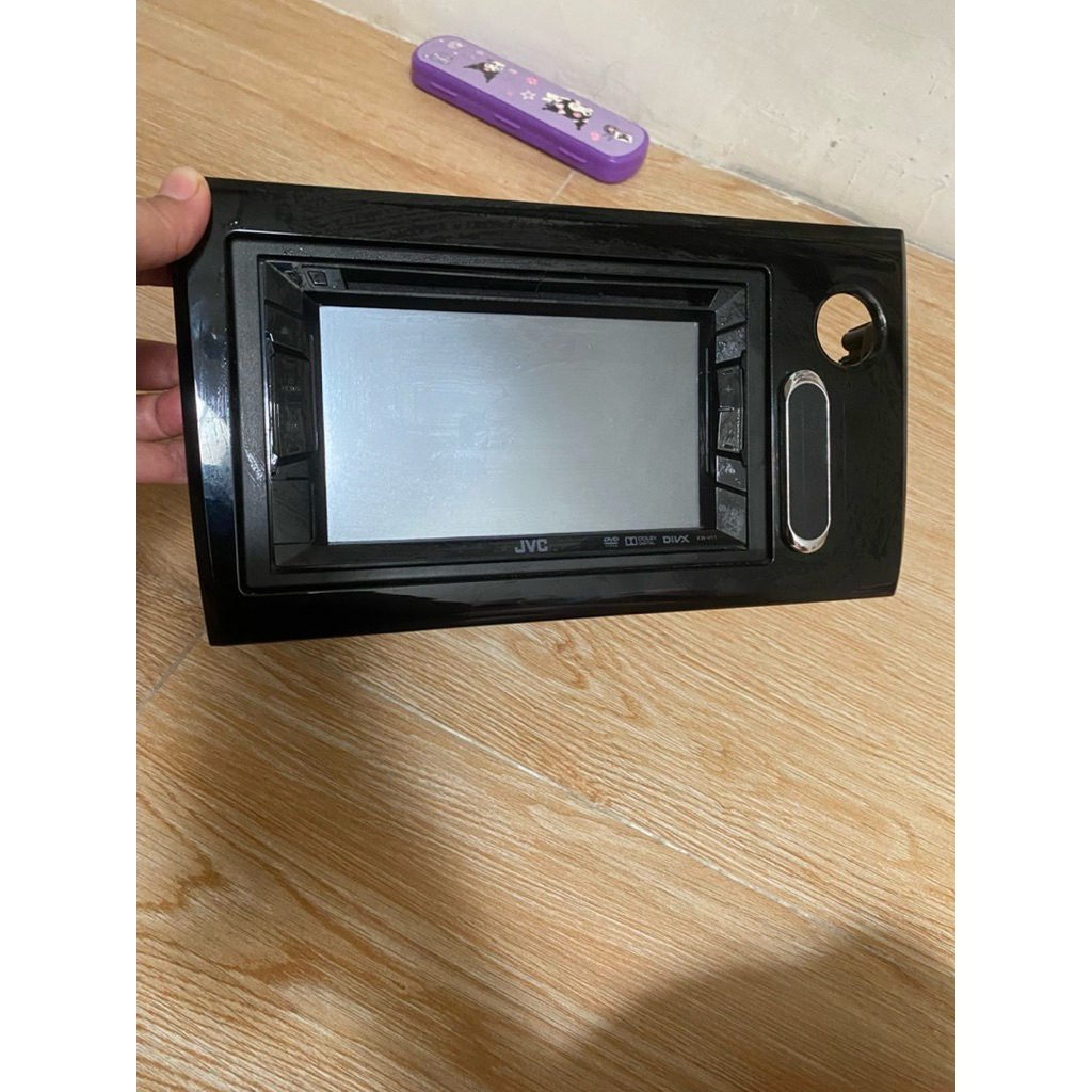 HEAD UNIT JVC BEKAS BRIO RS 2018 ORIGINAL