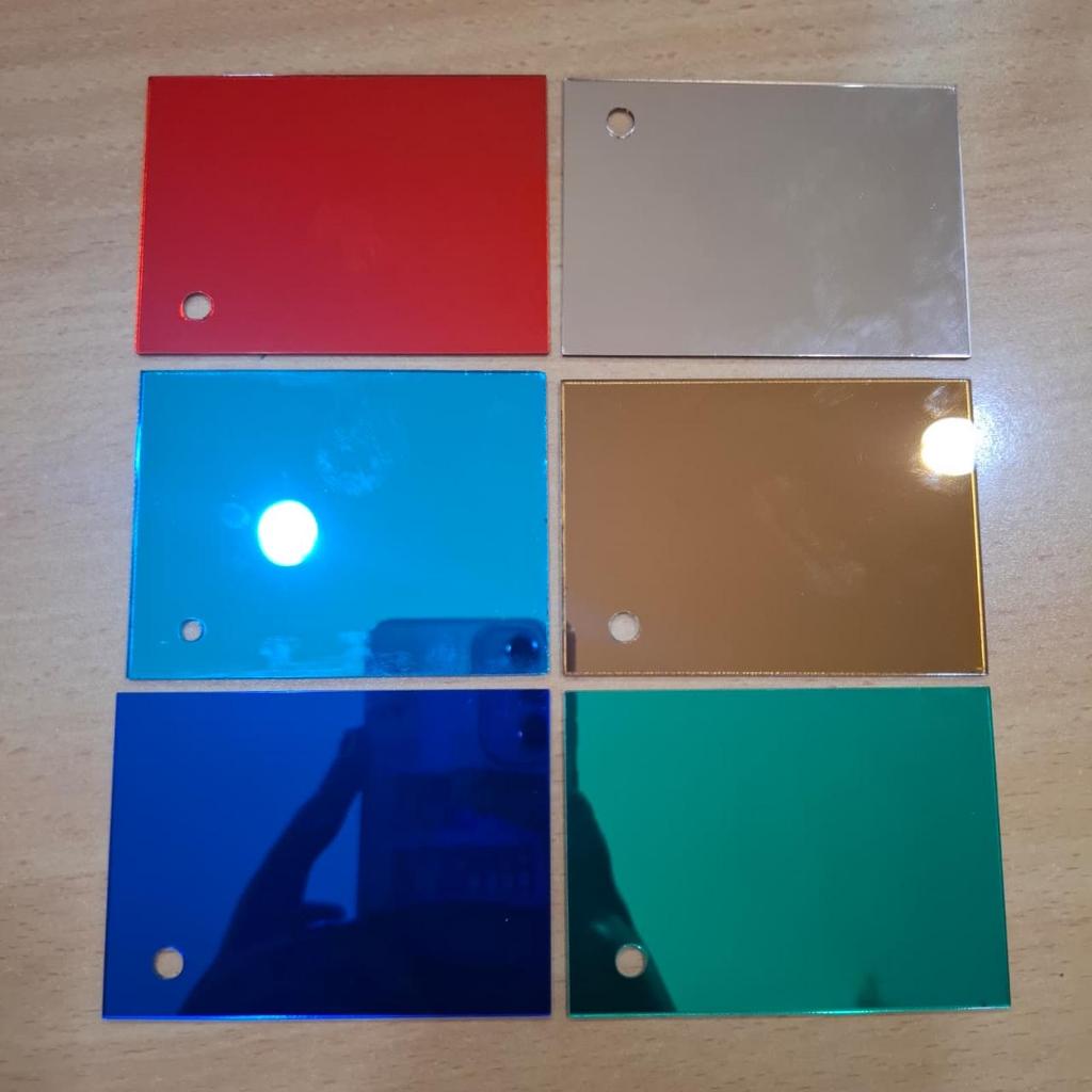 Acrylic Lembaran / Akrilik Mirror Lembaran 122x244cm tebal 2mm