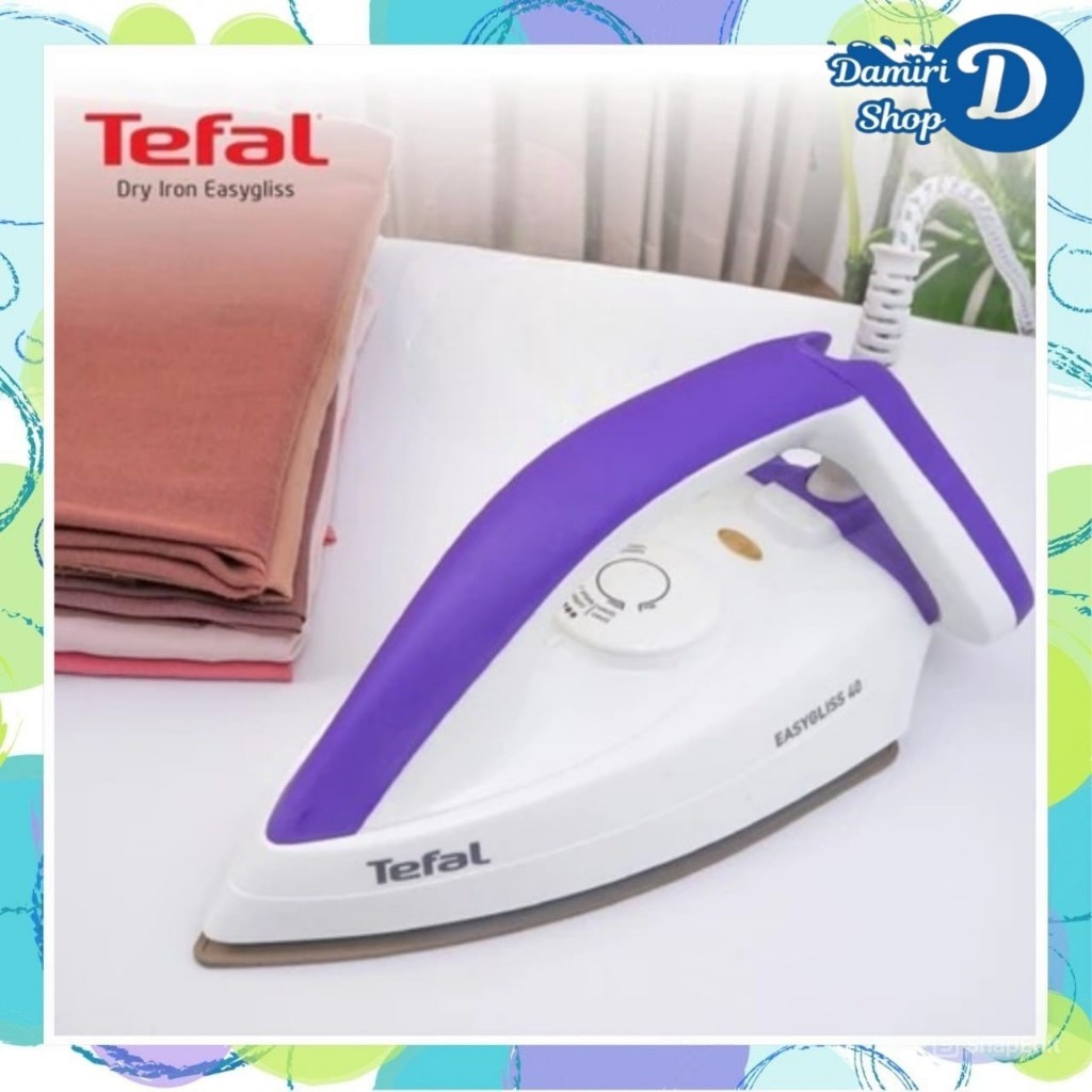Tefal - Dry Iron Easy Gliss  FS4040 / Setrika Baju Pakaian