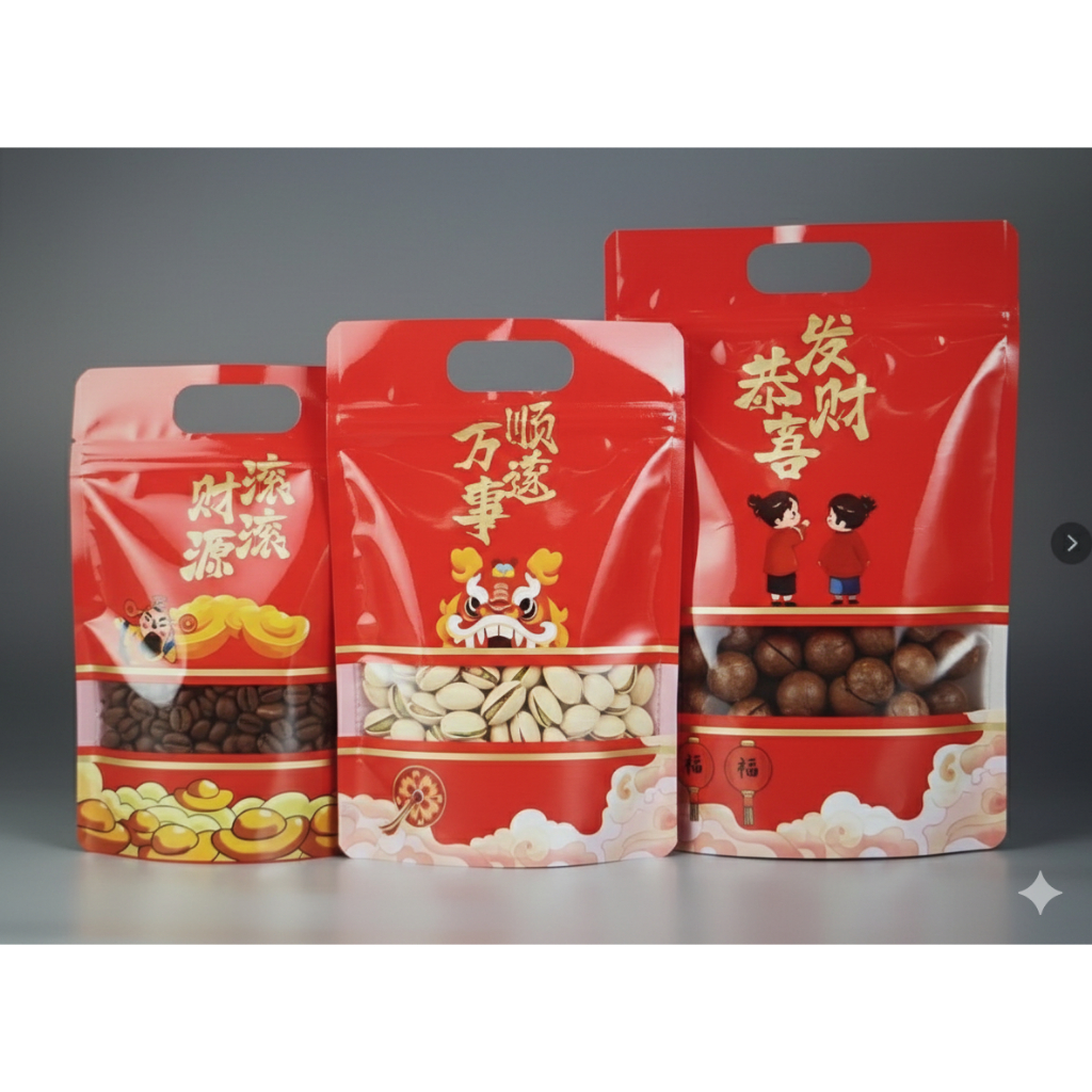 Candy bag imlek | zipper bag imlek | standing pouch imlek