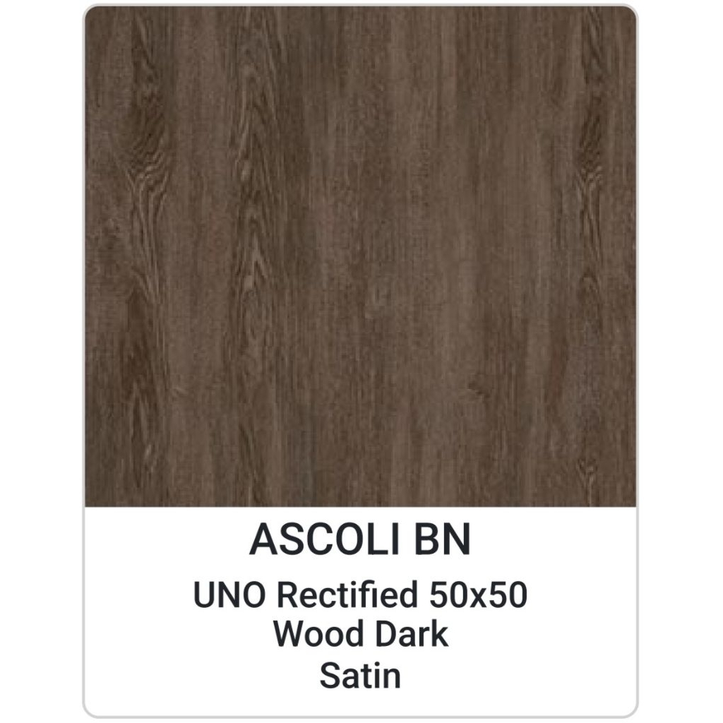 Keramik UNO Rectified Ascoli BN Ascoli BG Ukuran 50x50