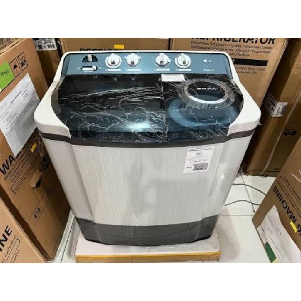 Link Kargo LG Mesin Cuci 2 Tabung 9KG Mesin cuci Lg P 9050 R / P9050R / P 9050R