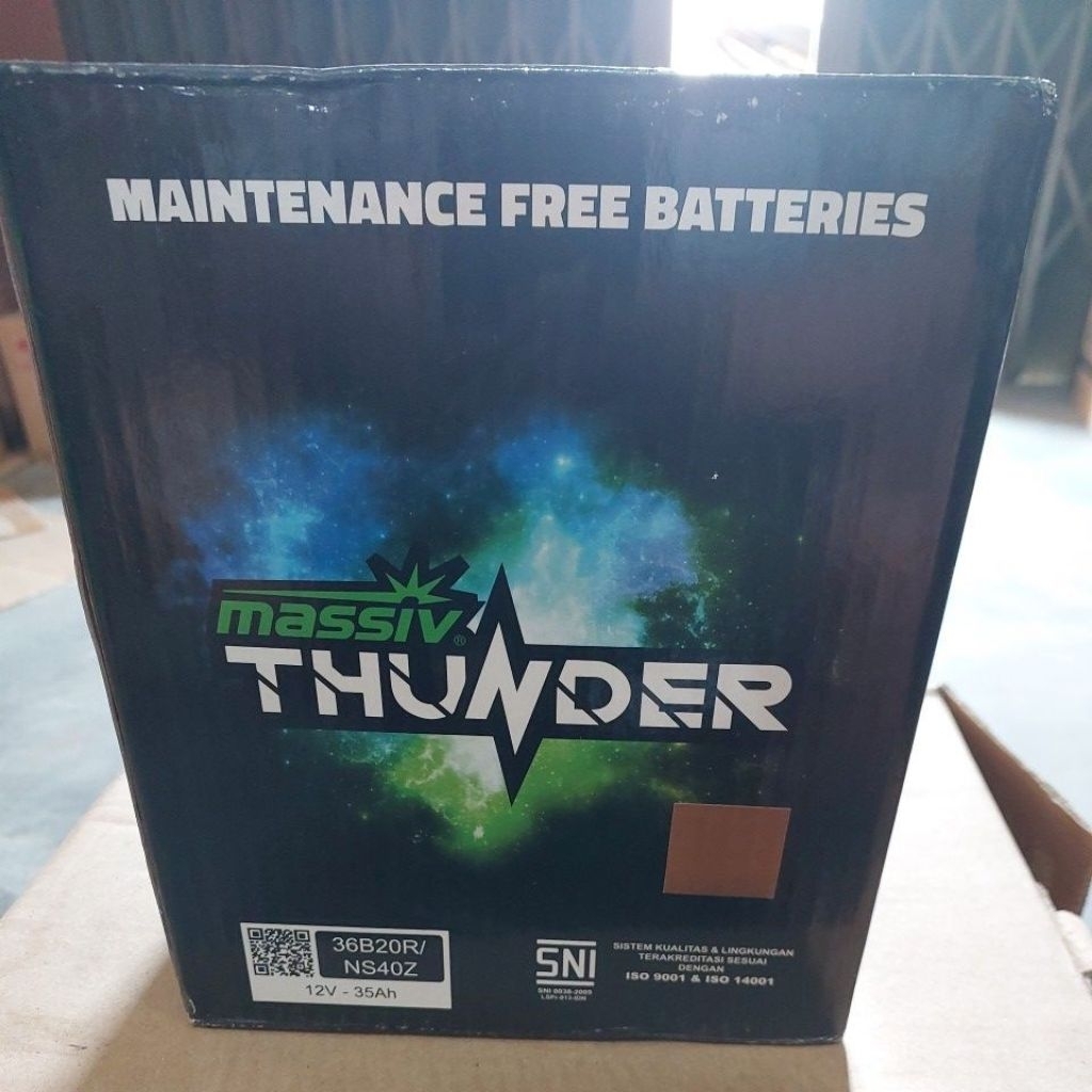 AKI ACCU ACU KERING MF NS40Z MASSIVE THUNDER