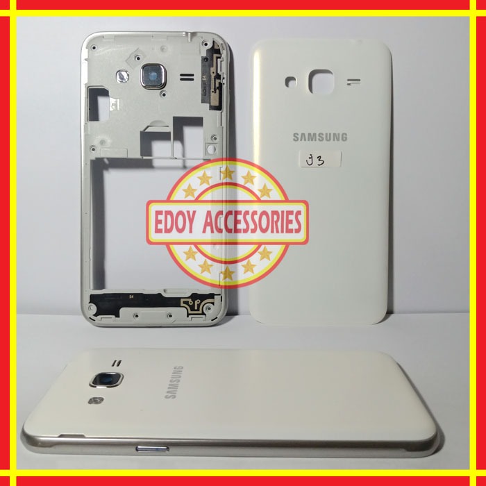 Kesing Samsung Galaxy J3 2016 J320 J320F J320G J320H Housing Casing Original Fullset