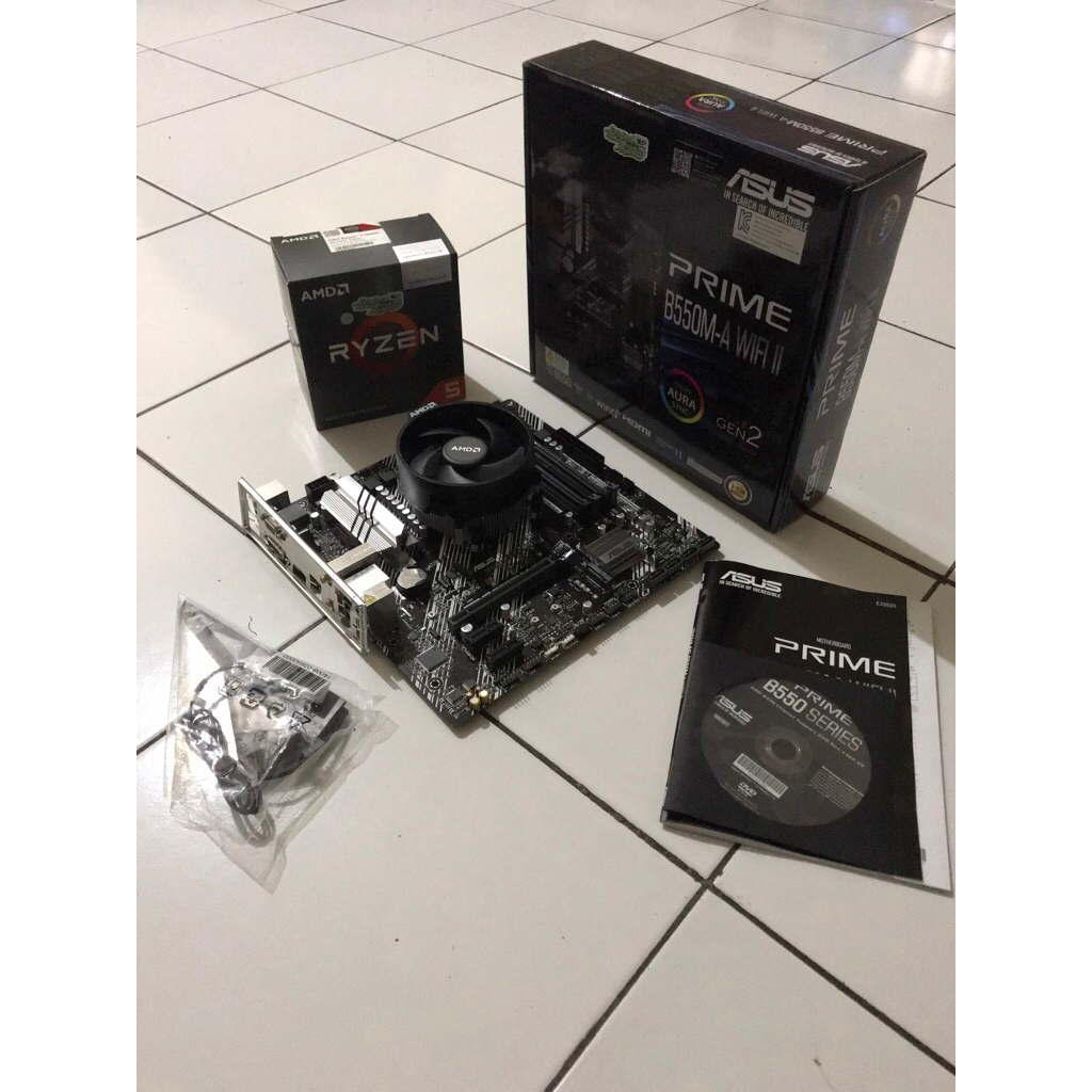Ryzen5 5600G + Asus B550M-A Wifi II