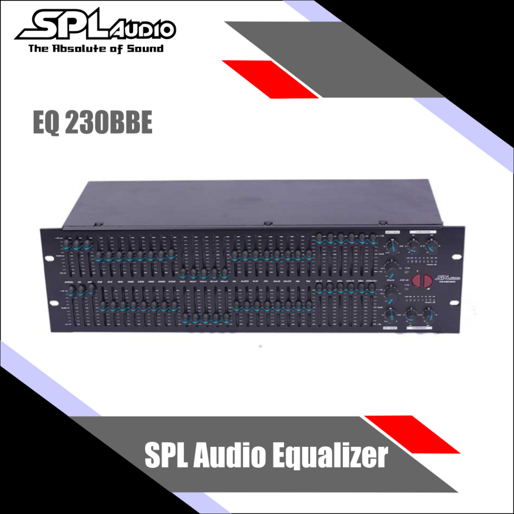 EQUALIZER SPL AUDIO 230 BBE Komponen Micro Audio Equalizer