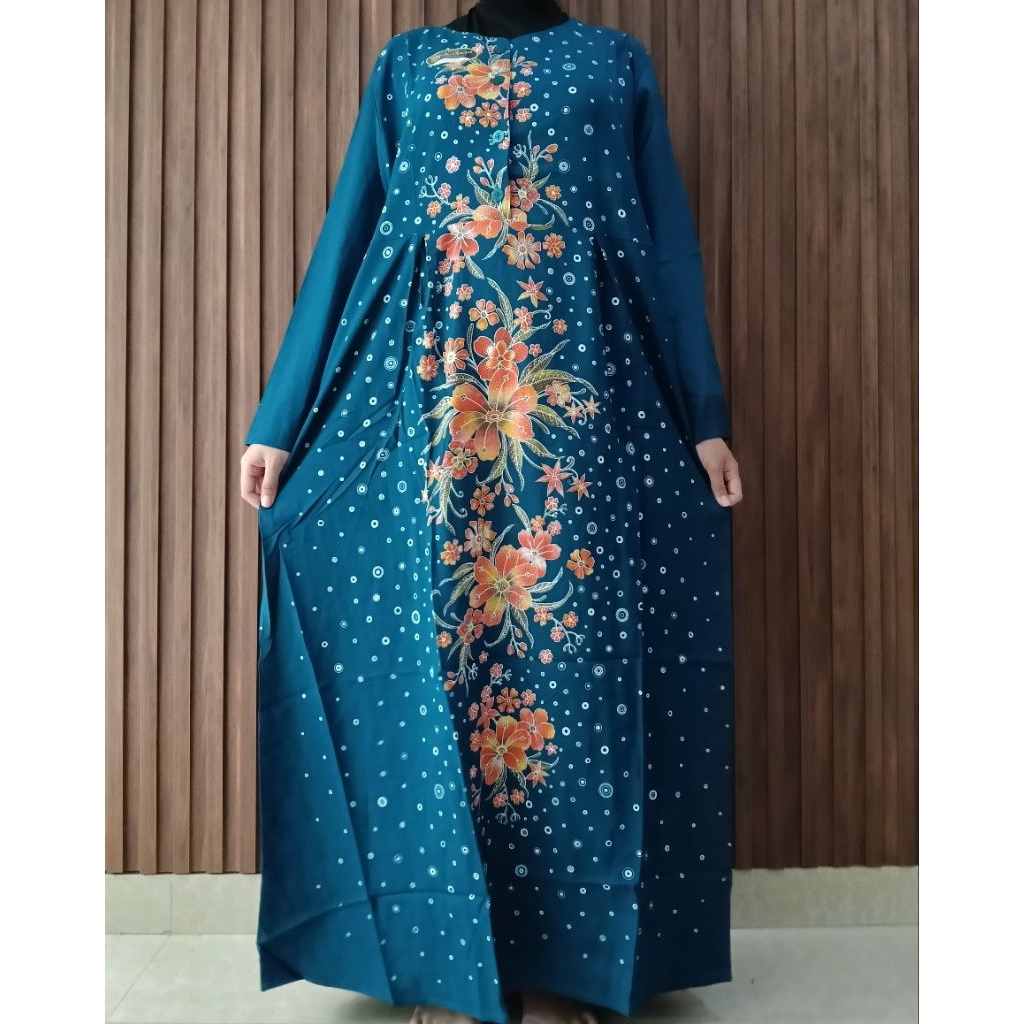 Longdress sari kencana/daster muslim sari kencana