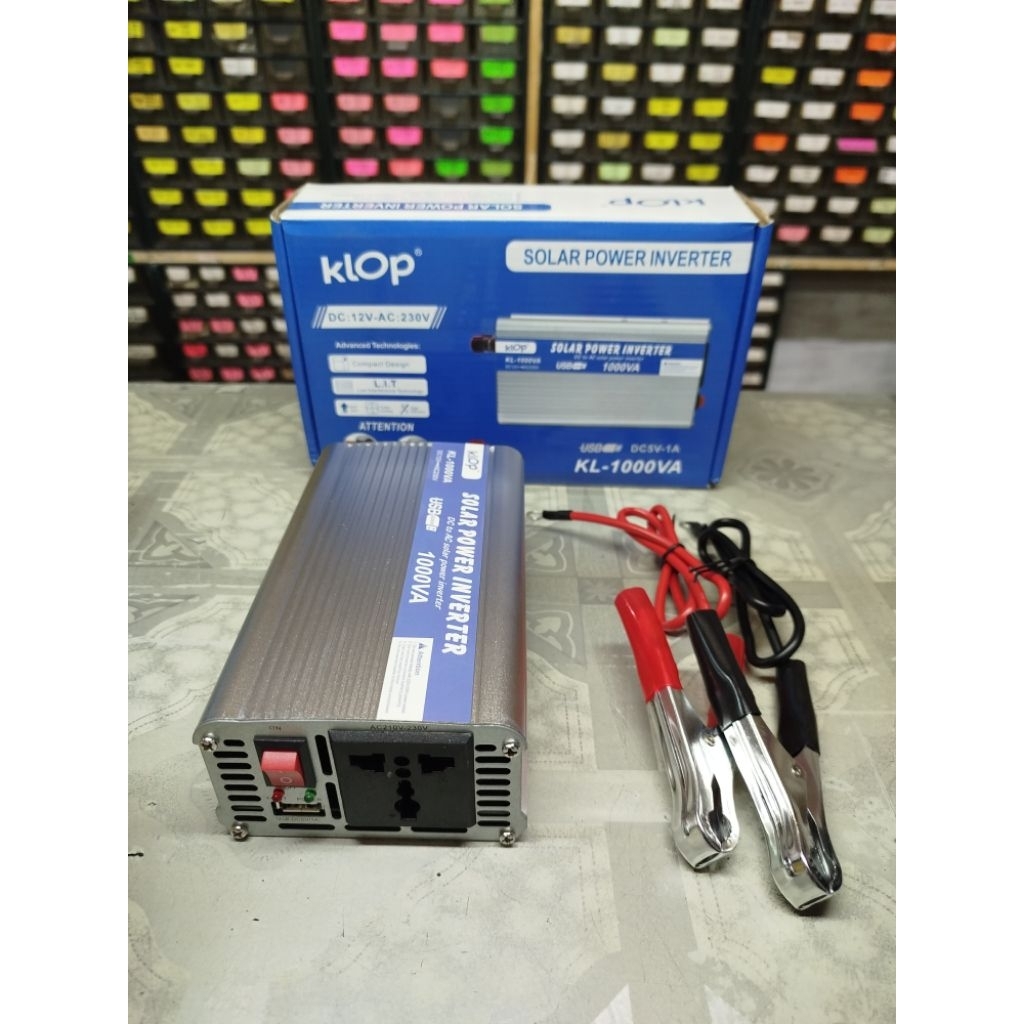 Inverter 1.000 watt klop solar power inverter