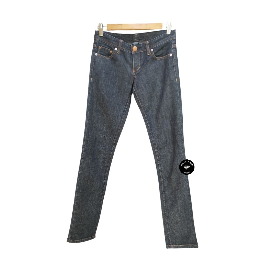 ARMANI EXCHANGE WOMAN'S JEANS/CELANA JEANS WANITA BLACK WHITE COLLECTION