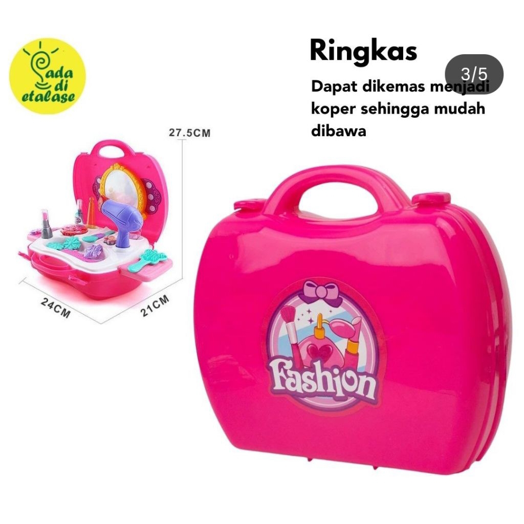 Mainan koper Makeup anak
