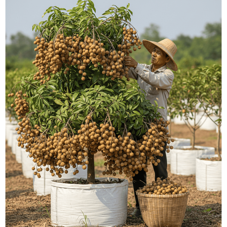 Bibit Kelengkeng New Kristal 2_Bibit Kelengkeng New Kristal Unggul – Daging Tebal, Manis, Siap Tanam