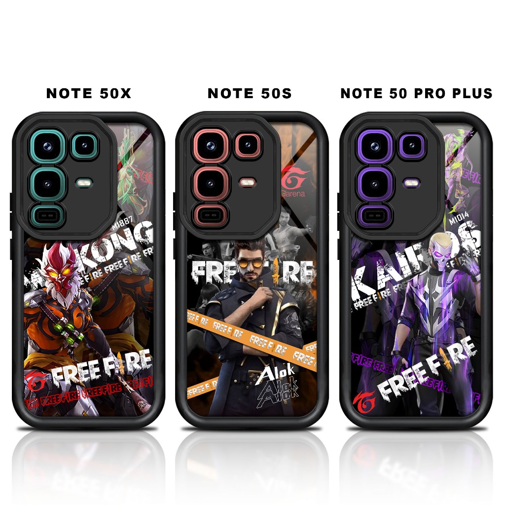 Softcase glossy INFINIX NOTE 50X 50S 50 PRO PLUS Casing Case Hp Silikon Protek kamera FF