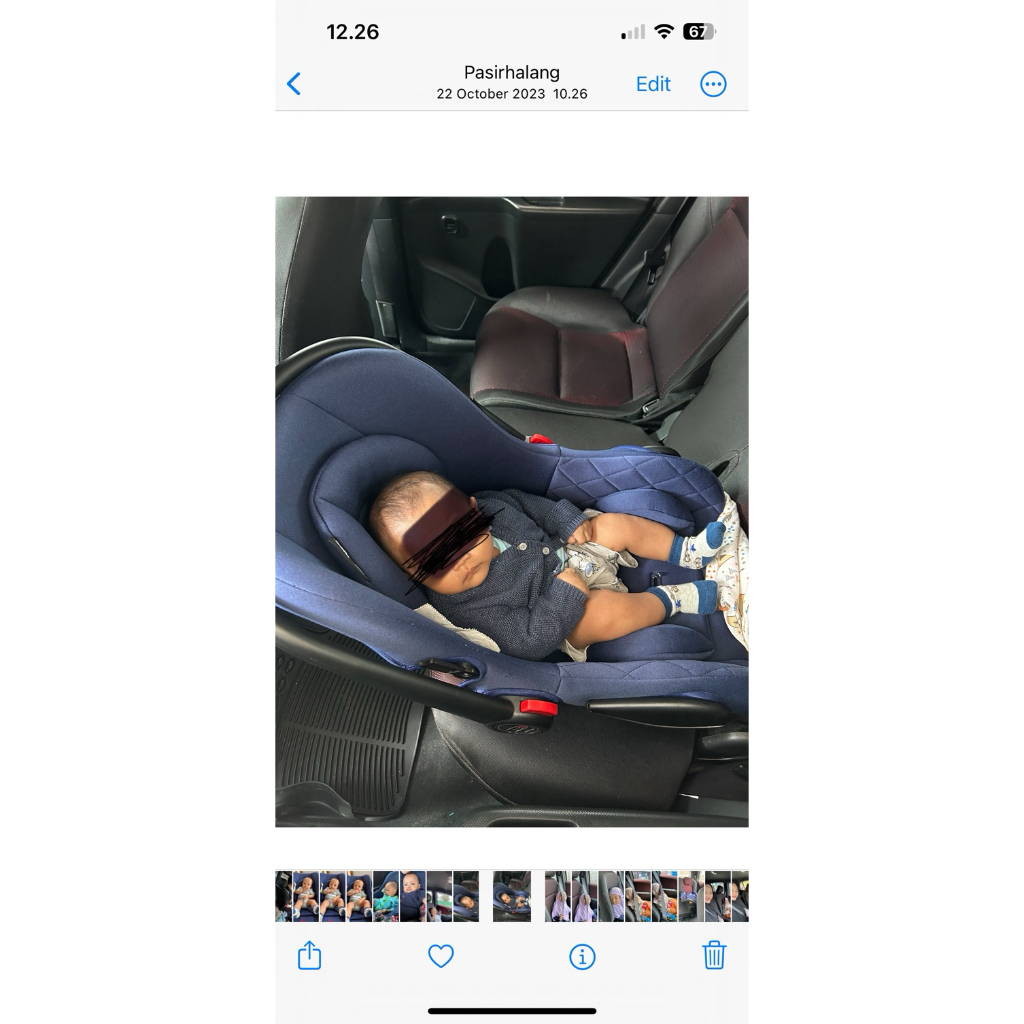 preloved car seat newborn babydoes