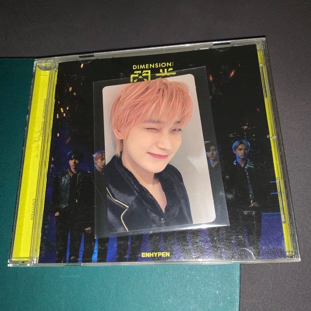 ENHYPEN SUNOO WEVERSE JAPAN PC PHOTOCARD ALBUM