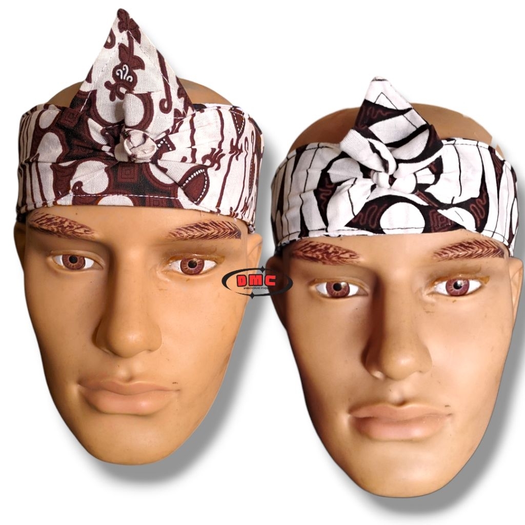 Ikat kepala totopong adat istiadat sunda jawa bali anak - dewasa